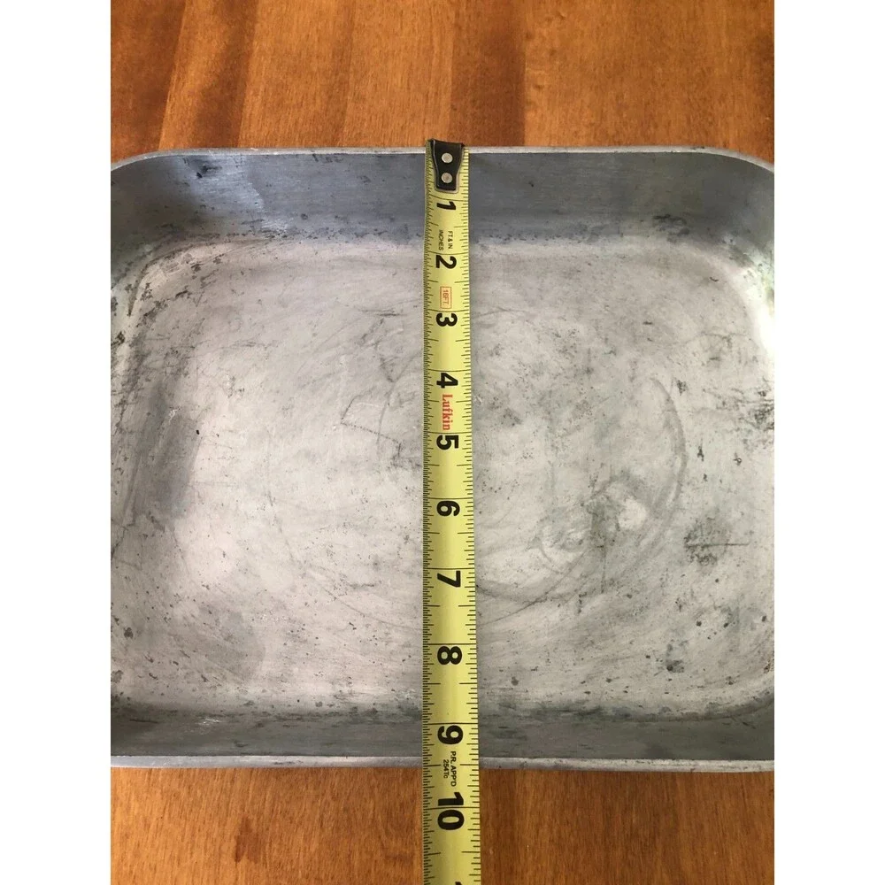 MagnaLite Aluminum Roasting Baking Pan Rectangle 15 1/2x9 3/4x 2